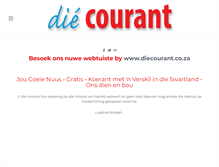 Tablet Screenshot of diecourant.weebly.com