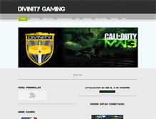 Tablet Screenshot of divinitygaming.weebly.com