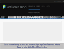 Tablet Screenshot of getdeals.weebly.com