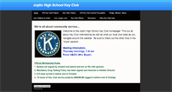 Desktop Screenshot of joplinkeyclub.weebly.com