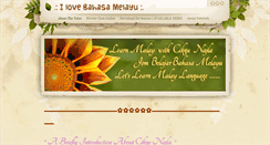 Desktop Screenshot of learnmalay.weebly.com