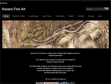 Tablet Screenshot of kesarafineart.weebly.com