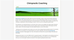 Desktop Screenshot of chiropracticcoaching.weebly.com