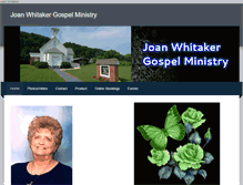 Tablet Screenshot of joanwhitaker.weebly.com