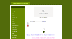 Desktop Screenshot of coolclicksforteens.weebly.com