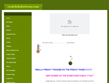 Tablet Screenshot of coolclicksforteens.weebly.com
