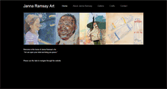 Desktop Screenshot of jannaramsayart.weebly.com