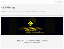 Tablet Screenshot of andrushka.weebly.com