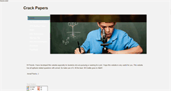 Desktop Screenshot of crackpapers.weebly.com