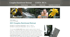 Desktop Screenshot of couplesretreatcostarica.weebly.com