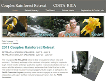 Tablet Screenshot of couplesretreatcostarica.weebly.com
