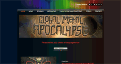 Desktop Screenshot of globalmetalapocalypse.weebly.com
