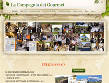 Tablet Screenshot of compagniadeigourmet.weebly.com