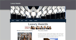 Desktop Screenshot of luxuryawards.weebly.com