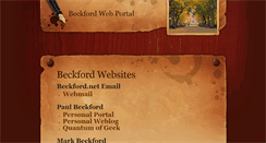 Desktop Screenshot of beckfordfamily.weebly.com