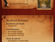 Tablet Screenshot of beckfordfamily.weebly.com