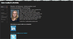 Desktop Screenshot of clairecouillard.weebly.com