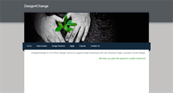 Desktop Screenshot of design4change.weebly.com