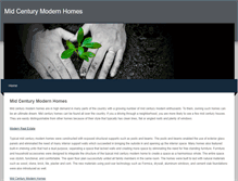 Tablet Screenshot of midcenturymodernhomes.weebly.com