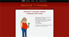 Desktop Screenshot of dartclubleeuwke.weebly.com