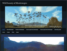 Tablet Screenshot of ilovemontenegro.weebly.com