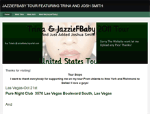 Tablet Screenshot of jazzieusatour.weebly.com