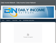 Tablet Screenshot of dailyincomenetworks.weebly.com