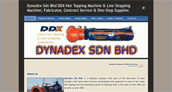 Desktop Screenshot of ddx-hottapping.weebly.com