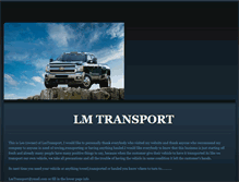 Tablet Screenshot of lmtransport.weebly.com