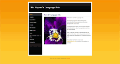Desktop Screenshot of ahaynes.weebly.com