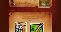 Desktop Screenshot of mrgentry.weebly.com