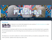 Tablet Screenshot of plush-ed.weebly.com