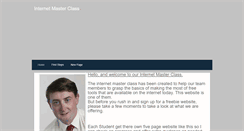 Desktop Screenshot of internetmasterclass.weebly.com