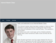 Tablet Screenshot of internetmasterclass.weebly.com
