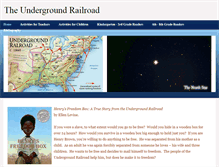 Tablet Screenshot of freedom-undergroundrailroad.weebly.com