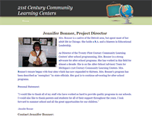 Tablet Screenshot of jenniferbonner.weebly.com