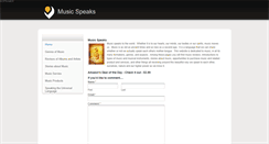 Desktop Screenshot of music-speaks-volumes.weebly.com