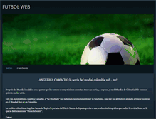 Tablet Screenshot of futbolweb.weebly.com