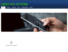 Tablet Screenshot of greenwinnetwork.weebly.com