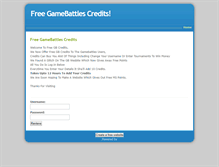 Tablet Screenshot of free-gb-credits.weebly.com