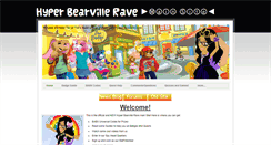 Desktop Screenshot of hyperbearvillerave.weebly.com