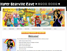 Tablet Screenshot of hyperbearvillerave.weebly.com