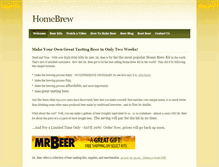 Tablet Screenshot of homebrewery.weebly.com