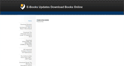 Desktop Screenshot of ebooksupdatess.weebly.com