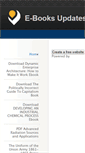 Mobile Screenshot of ebooksupdatess.weebly.com
