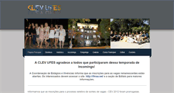Desktop Screenshot of clevufes.weebly.com