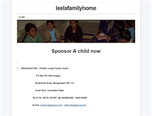 Tablet Screenshot of familyhome.weebly.com