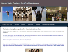 Tablet Screenshot of hudsonvalleycowboyscheerleaders.weebly.com
