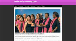 Desktop Screenshot of gortonvoice.weebly.com