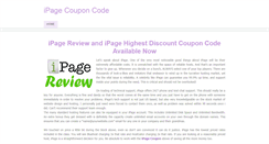 Desktop Screenshot of ipagecoupon.weebly.com